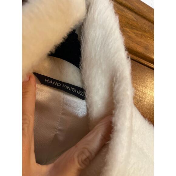 STUNNING PERUVIAN ALPACA AND WOOL hand Finished Cape O/S - Picture 6 of 9